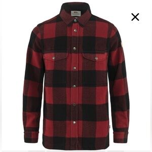 Fjallraven Canada wool blend flannel shirt